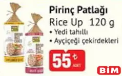 RİCE UP 7 PİRİNÇ PATLAĞI 120 GR